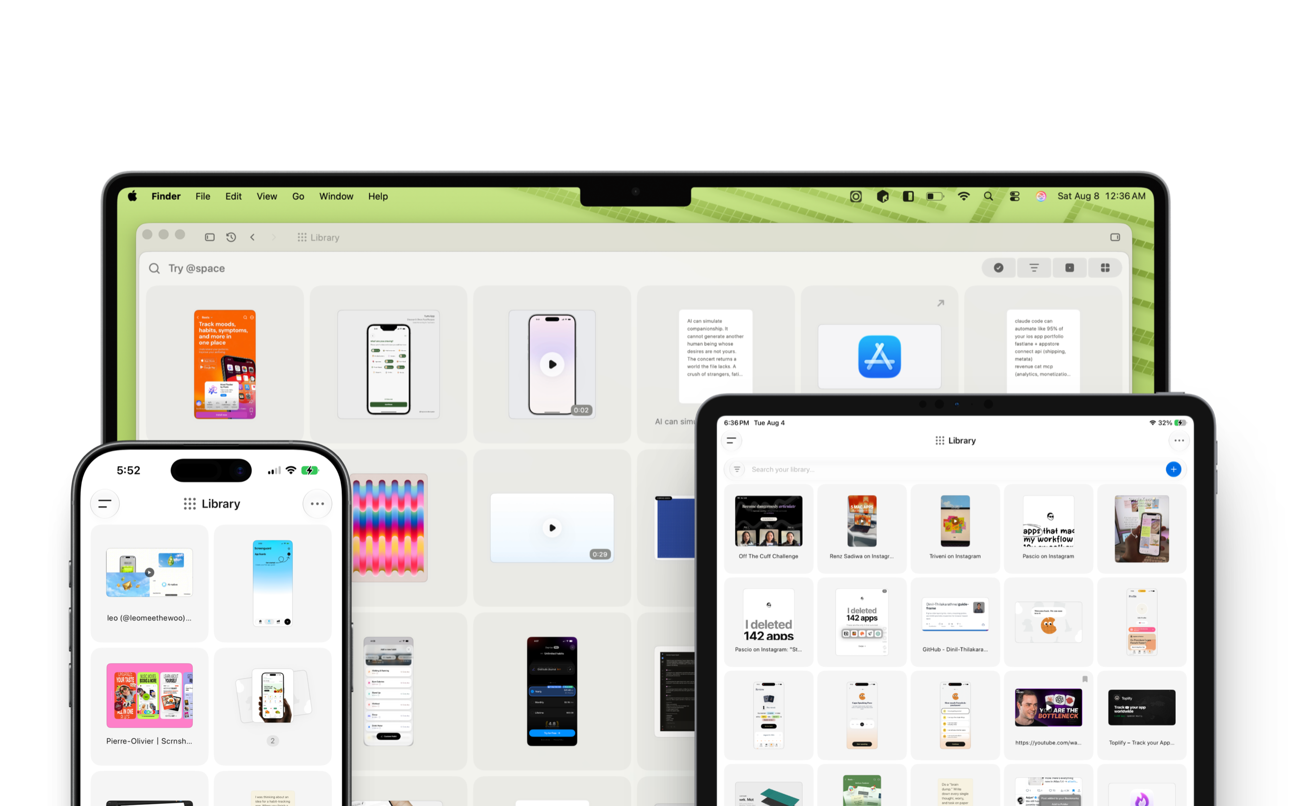 Resurf on Mac, iPhone and iPad